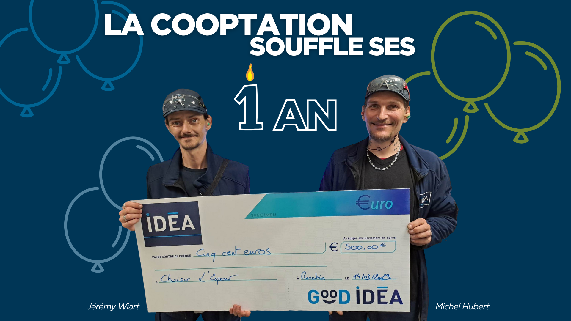 1 an cooptation IDEA