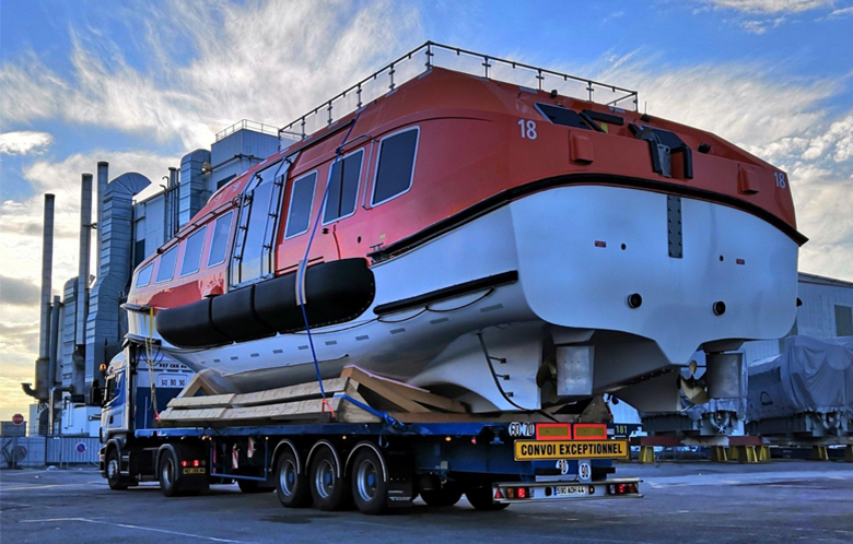 transport lifeboats